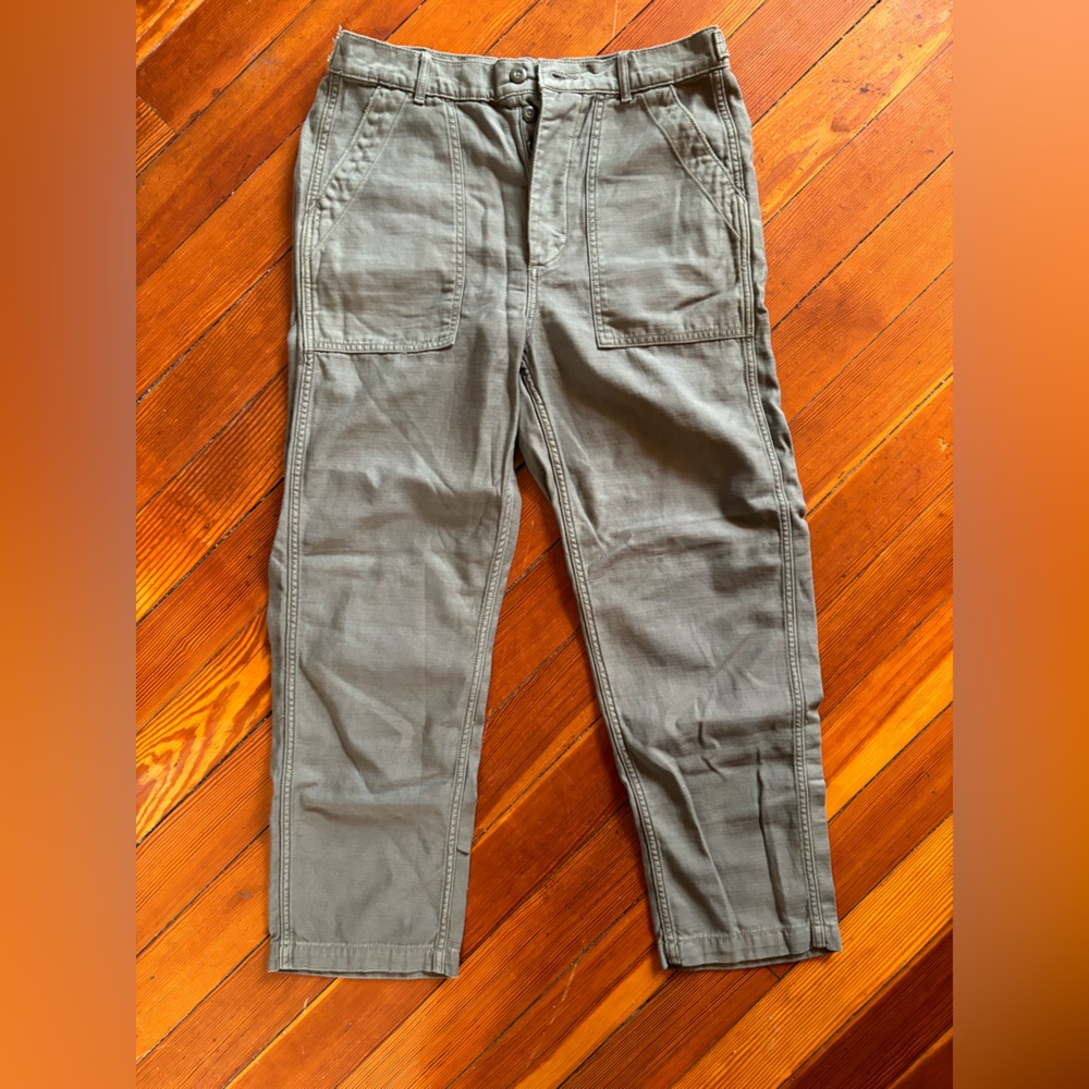 Army Green American Eagle Cargo Pants